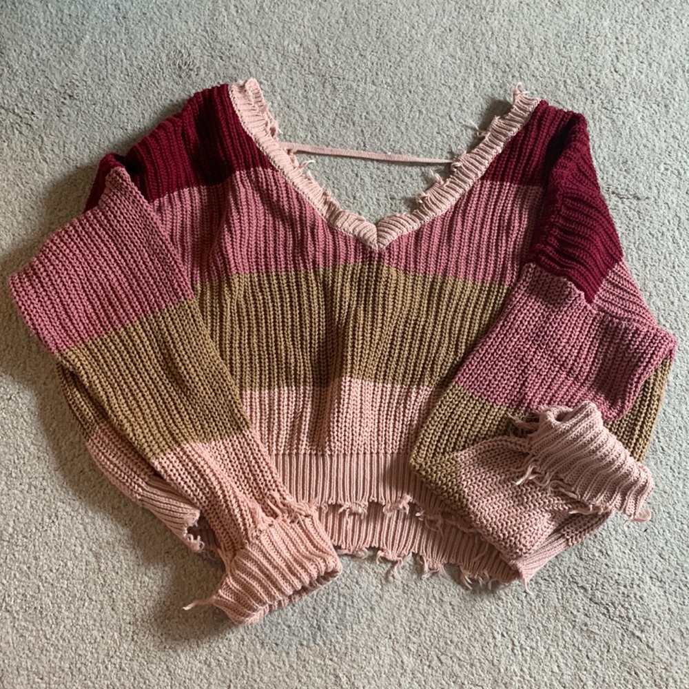 Color block Sweater